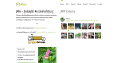 Desktop Screenshot of japary.fi